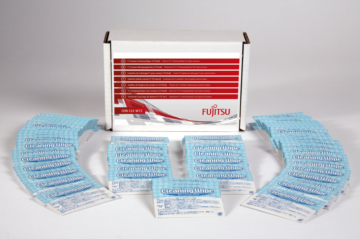 Fujitsu  Paquete De 72 Toallitas Limpieza