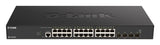 EAN 790069456800 - D-Link DXS-1210-28T switch Gestionado L2/L3 10G Ethernet (100/1000/10000) 1U Negro imagen 1