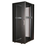 Roline 19-Zoll Serverschrank Basic 42 He, 800x1000 Bxt Perforiert Schwarz