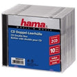 EAN 4007249447470 - Hama CD Double Jewel Case Standard, Pack 10 2 discos Transparente imagen 1