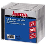 Hama Cd Double Box 10pcs Jewel-Case  44747