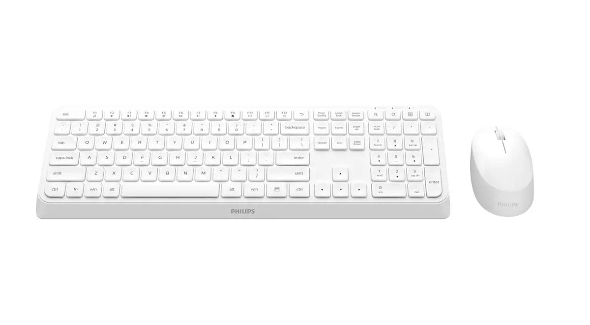 Philips Spt6307w Wireless Combo Blanco - Us International