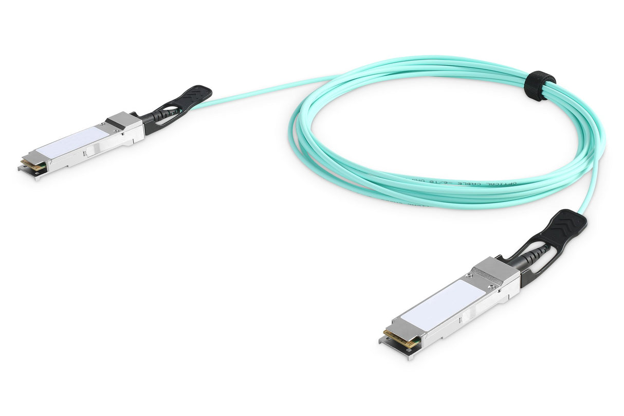 EAN 4016032460121 - Digitus DN-81313 Cable de fibra óptica e InfiniBand QSFP+ Color aguamarina imagen 1