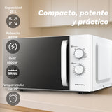 Microondas Grunkel Mwg-25grill 850w Capacidad 25l Funcion Grill Blanco