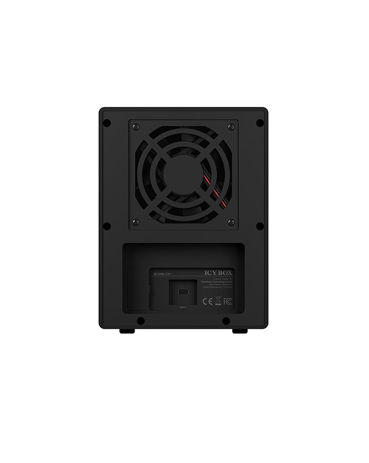 Carcasa Icy Box Ib-3740-C31  De Disco Duro/Ssd Negro 2.5/3.5", Caja De Unidades Negro, Carcasa De Disco Duro/Ssd, 2.5/3.5", Sata, Serial Ata Ii, Serial Ata Iii, 10 Gbit/S, Conexión Usb, Negro