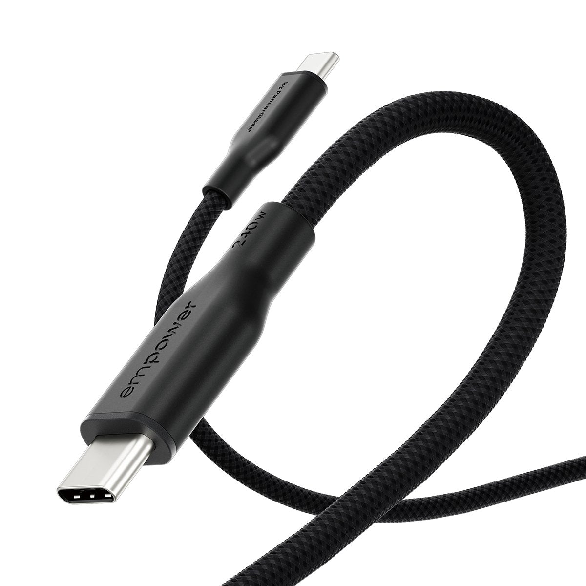 EAN 5715685027659 - PanzerGlass empower™ by ® Racing 240W USB-C to USB-C Cable | USB 2.0 | 1.2M | Space Black cable USB Negro imagen 6