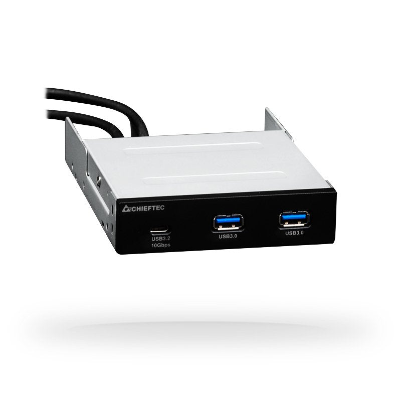 Panel Frontal Chieftec Mub-3003c, Con 1x Usb Type-C Y 2x Usb Type-A
