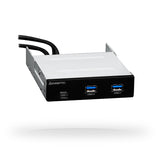 Panel Frontal Chieftec Mub-3003c, Con 1x Usb Type-C Y 2x Usb Type-A