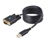 EAN 0065030898263 - StarTech.com 1P6FFC-USB-SERIAL cable de serie Negro USB tipo A DB-9 imagen 1