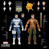 Blister 2 Figuras Punisher & Nick Fury The Punisher Gamerverse Marvel Legends Series 15cm