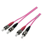 Efb Duplex Cable De Red St-St Om4 7,5m Lszh 3mm Violeta