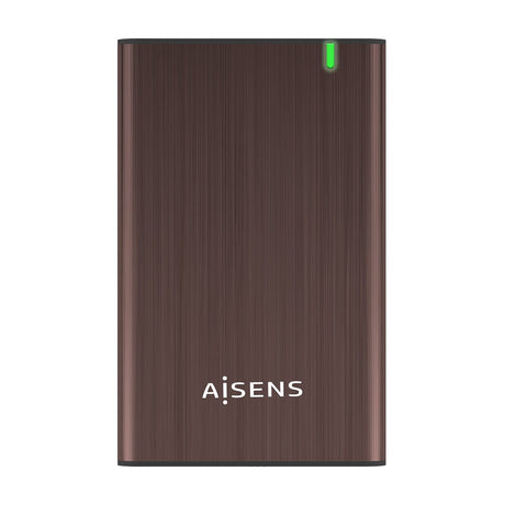EAN 8436574706338 - AISENS ASE-2525BWN caja para disco duro externo Caja de disco duro (HDD) Marrón 2.5" imagen 1