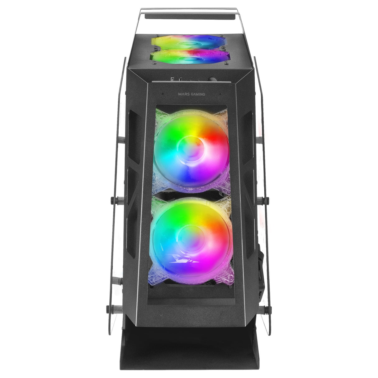 Caja Pc Marsgaming Minitorre Microatx Mc61 Negro