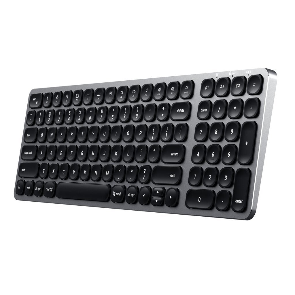 EAN 879961008673 - Satechi ST-ACBKM-DE teclado Hogar Bluetooth QWERTZ Alemán Negro, Gris imagen 2