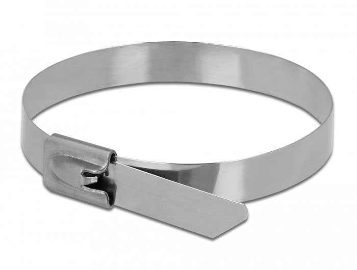 Delock Bridas De Acero Inoxidable L 400 X B 7,9 Mm 10 Piezas
