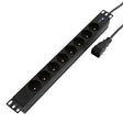 EAN 5420016849717 - LOGON TUPS055 unidad de distribución de energía (PDU) 8 salidas AC Negro imagen 1