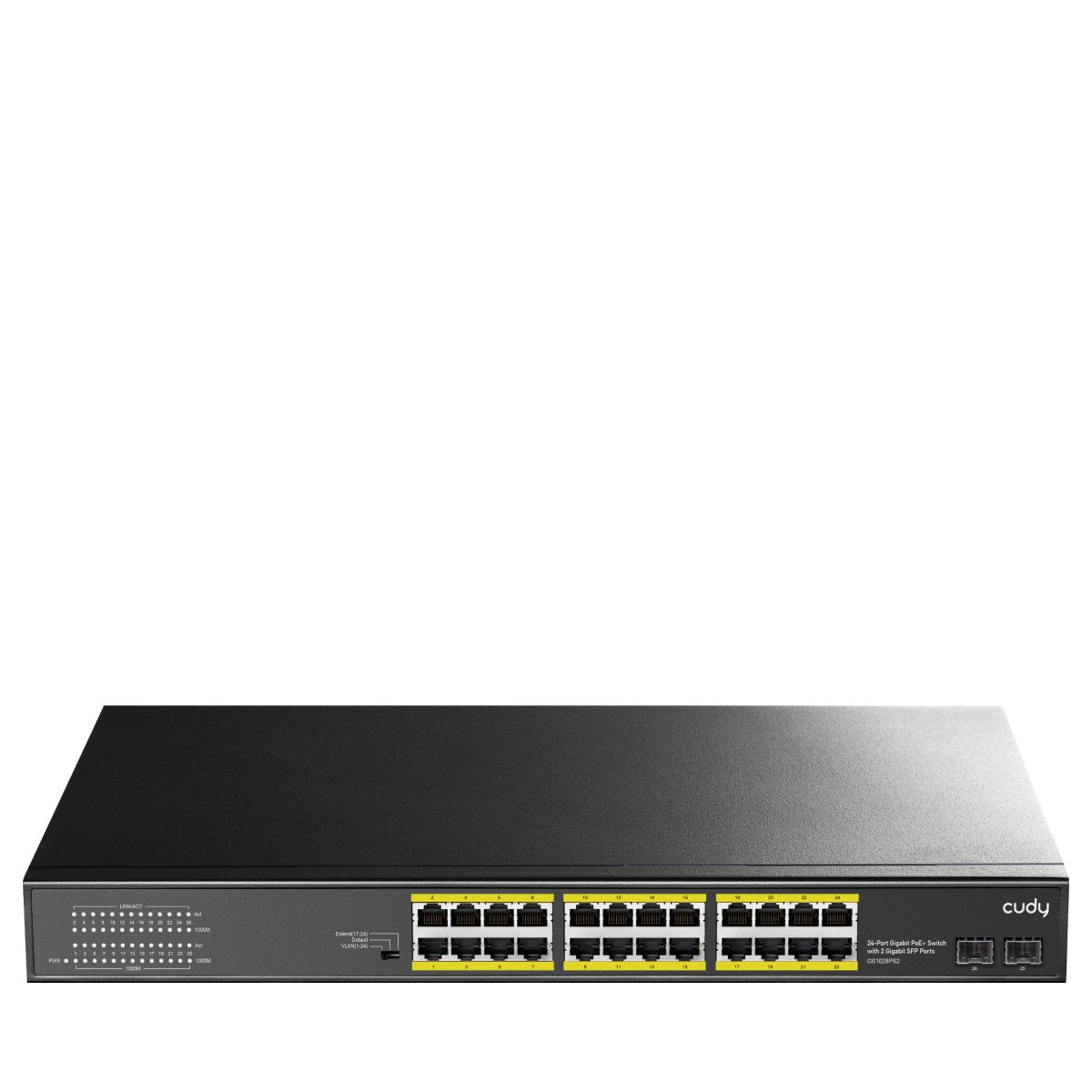 EAN 6971690790981 - Cudy GS1028PS2 switch Gigabit Ethernet (10/100/1000) Energía sobre Ethernet (PoE) Negro imagen 1