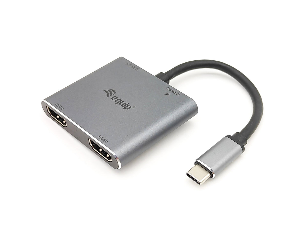 EAN 4015867225684 - Equip 133484 base para portátil y replicador de puertos USB 3.2 Gen 1 (3.1 Gen 1) Type-C Plata imagen 1