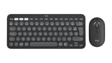 Pebble 2 Combo Tonal Graphite - Fra 2.4ghz/Bt-419 Universal