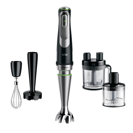 EAN 8021098775184 - Braun MultiQuick 9 MQ 9195XLI 2 L Batidora de inmersión 1200 W Negro, Acero inoxidable imagen 1