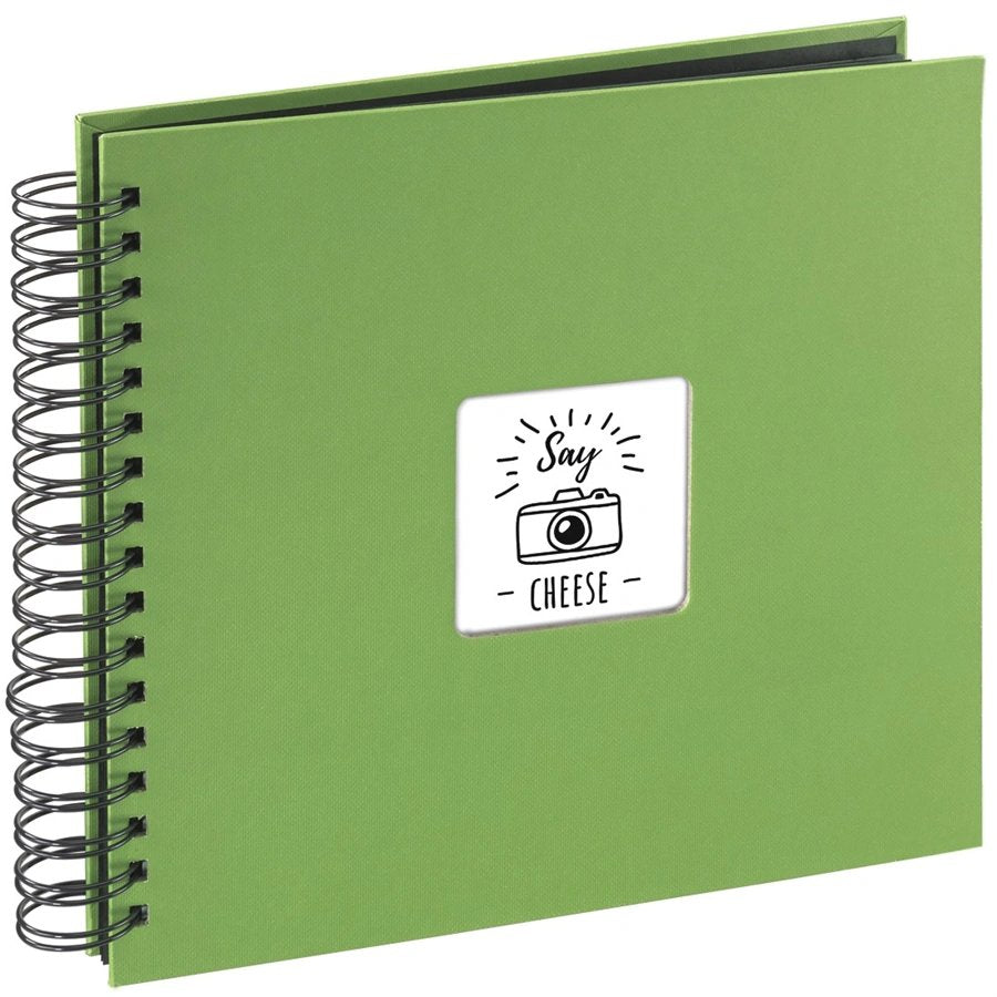 Hama  Fine Art  Spiralbound 28x24 50 Pages Apple-Green 94875