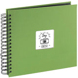 Hama  Fine Art  Spiralbound 28x24 50 Pages Apple-Green 94875