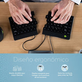 EAN 8719274490791 - R-Go Tools RGOSP-DEWIBL teclado Universal USB Alemán imagen 9