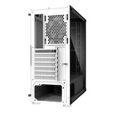 Caja Pc Zalman R2 Blanco - Sin Fuente De Alimentación - Torre Mediana - Formato E-Atx