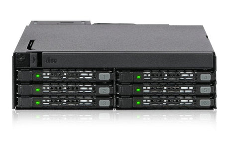 EAN 4713227445146 - Icy Dock MB606SPO-B panel bahía disco duro Negro imagen 1