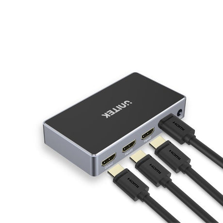 EAN 4894160038005 - UNITEK V1111A divisor de video HDMI 3x HDMI imagen 4