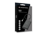 Lector De Tarjetas Conceptronic Dual-Interf. Smart-Id Kartenleser Usb-A Negro