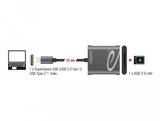 EAN 4043619917419 - DeLOCK 91741 lector de tarjeta USB 3.2 Gen 1 (3.1 Gen 1) Type-C Negro, Gris imagen 2