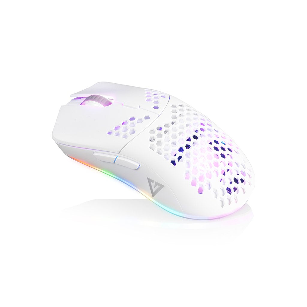 Raton Gaming Modecom Volcano Shinobi 3327 Con Cable Blanco - M-Mc-Shinobi-3327-200