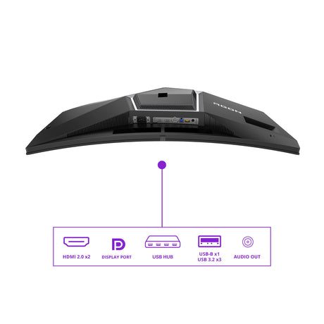 EAN 4038986112444 - AOC AGON PRO AG346UCDAM pantalla para PC 86,4 cm (34") 3440 x 1440 Pixeles Wide Quad HD QD-OLED Negro, Gr imagen 4