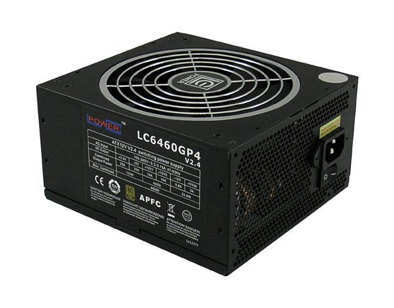 EAN 4260070124969 - LC-Power LC6460GP4 V2.4 unidad de fuente de alimentación 460 W 20+4 pin ATX ATX Negro imagen 2