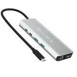 Estación De Conexión Hub Multipuerto J5create Usb4 8k 1x8k Hdmi/2xusb3.2/2xusb-C/Rj45 2.5g Plata Jcd403-N