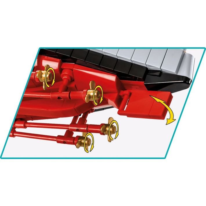 Cobi Uss Arizona (Bb-39) Escala 1:300 Cobi-4843