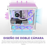 EAN 5056547207674 - NZXT H9 Flow RGB+ Midi Tower Blanco imagen 6