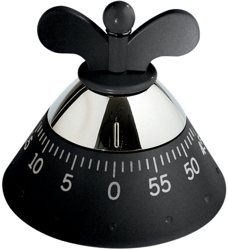 Alessi Kitchen Timer Black A09 B