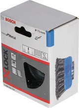 Bosch Cepillo De Vaso X-Lock Heavy For Metal 75 Mm, Anudado 2608620726