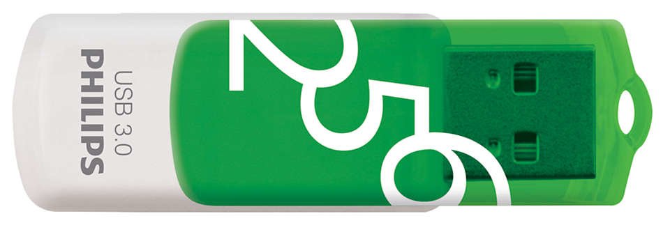 Pendrive Philips Usb 3.0 256gb Vivid Edition Verde