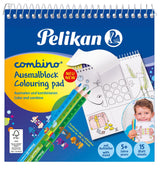 Pelikan 811231 Libro Y Página Para Colorear Juego De Imágenes Para Colorear