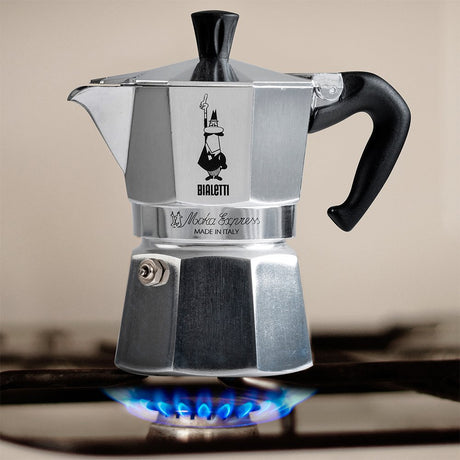 EAN 8006363011617 - Bialetti Moka Express Cafetera italiana 0,06 L Aluminio, Negro imagen 3