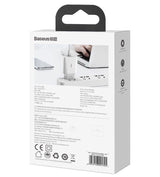 Baseus Travel Charger Speed Mini 1c Quick Charger 20w Eu White (Ccfs-Sn02)