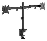 Dual Office Monitor Desk  Mount Quick Release Vesa