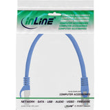 Cable De Red Inline F/Utp Cat.5e Azul 0.3m