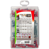 EAN 4048962264944 - Fischer 538622 tornillo de anclaje y taco 80 pieza(s) Juego de enchufes de pared y tornillos imagen 2