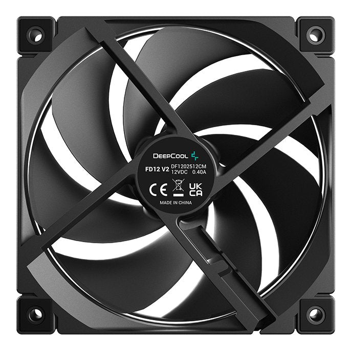 K Cooler Deepcool Fd12 V2 120mm Pc Gehäuselüfter Pwm Negro