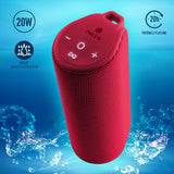 Altavoz Con Bluetooth Ngs Roller Reef 20w 2.0 Rojo
