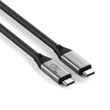 Satechi Usb4 V2 Pro Cable Cable Usb Usb4 Gen 4x2 1,2 M Usb C Plata, Negro
